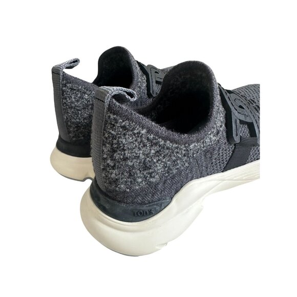 TODS Womens Kate Gray Wool Blend Sneakers Size 36.5 - Picture 8 of 11